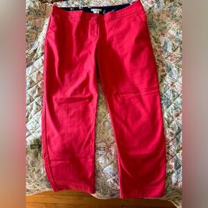 Boden woman’s cotton red pants
